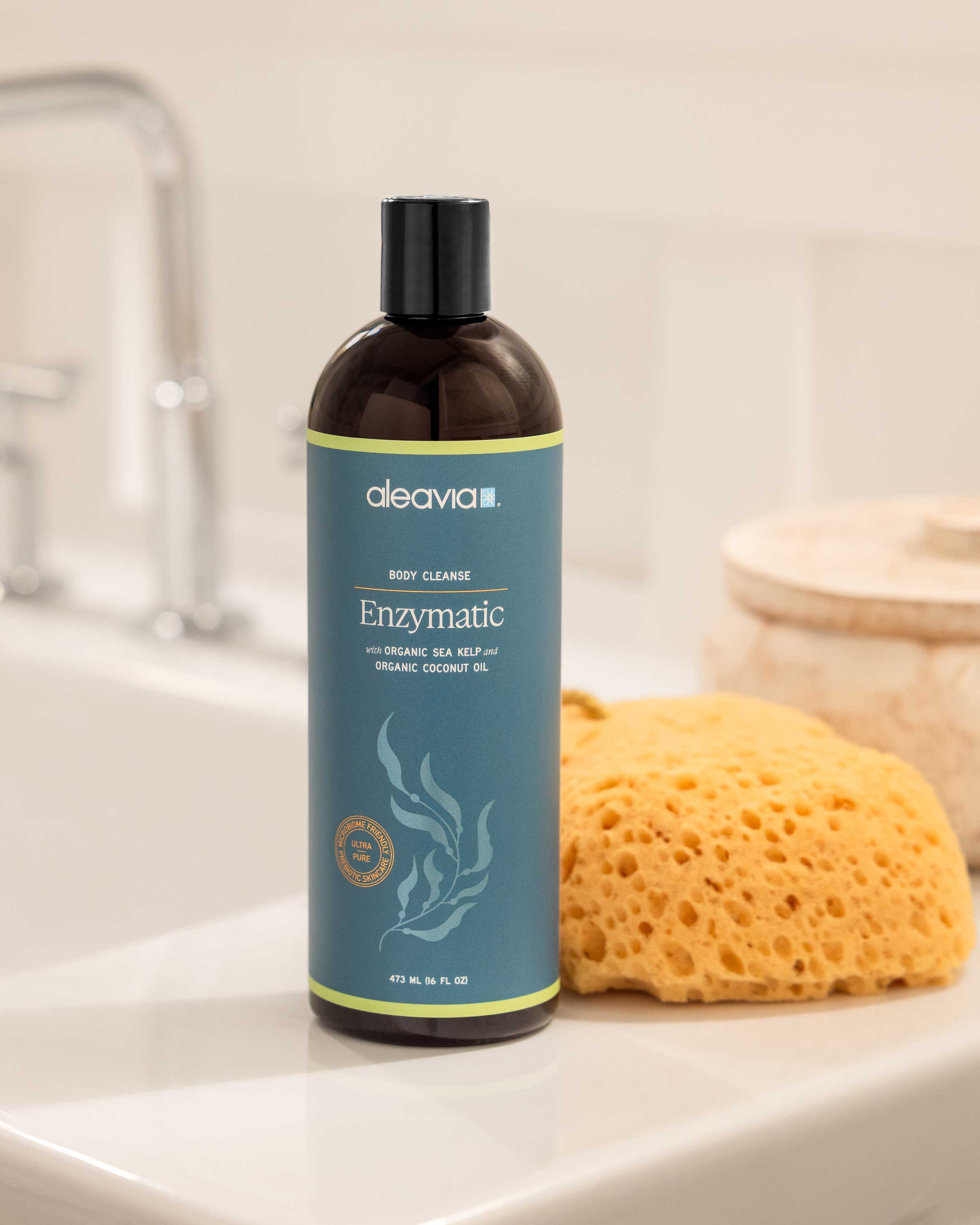 Aleavia Enzymatic Body Cleanse | Prebiotic Body Wash