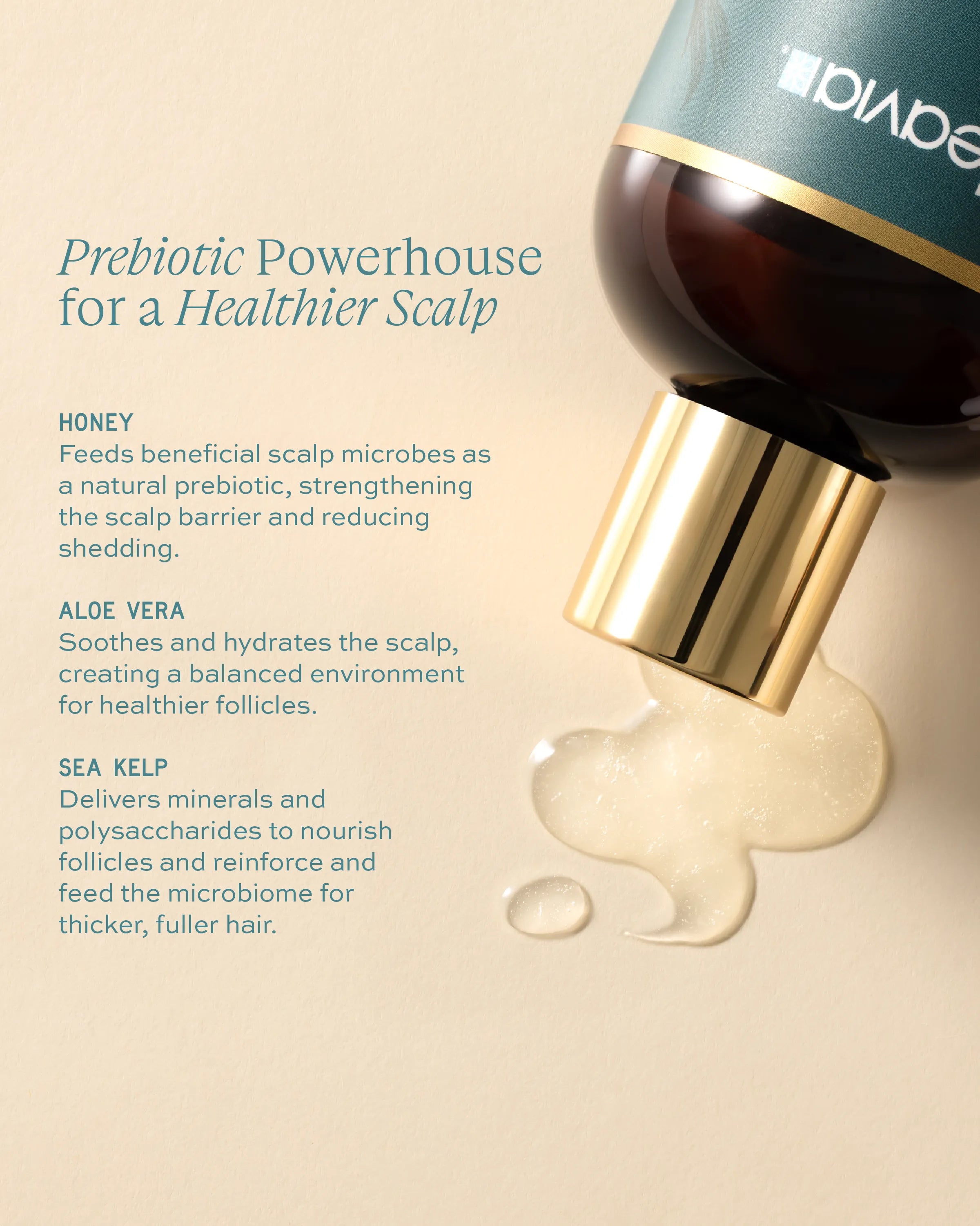 Aleavia Prebiotic Shampoo - Healthy scalp