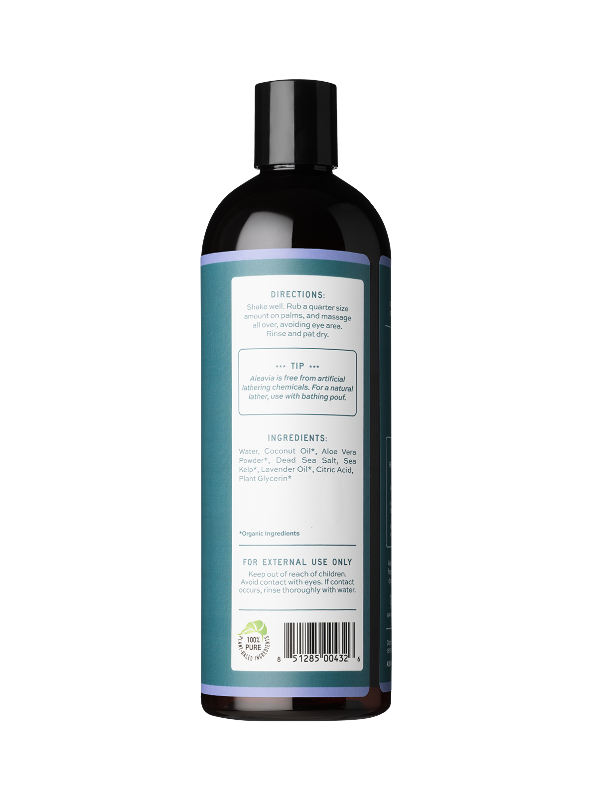 Aleavia Lavender Body Cleanse | Lavender Body Wash