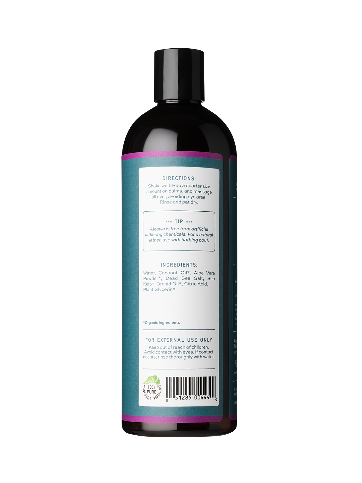 Aleavia Orchid Body Cleanse | Prebiotic Orchid Body Wash