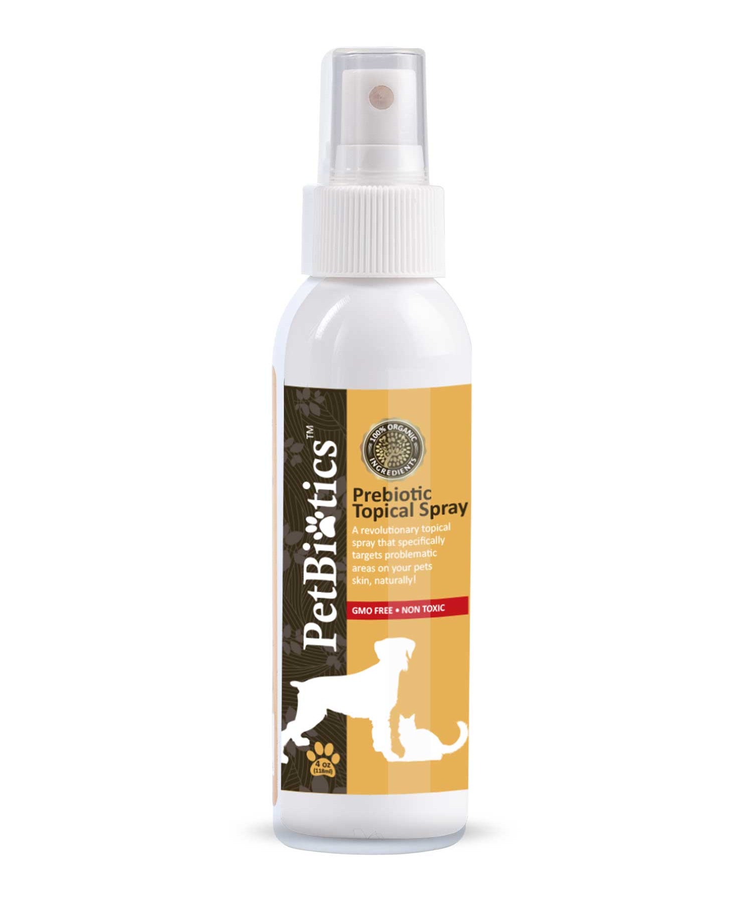 Petbiotics Prebiotic Topical Spray for Dogs & Pets