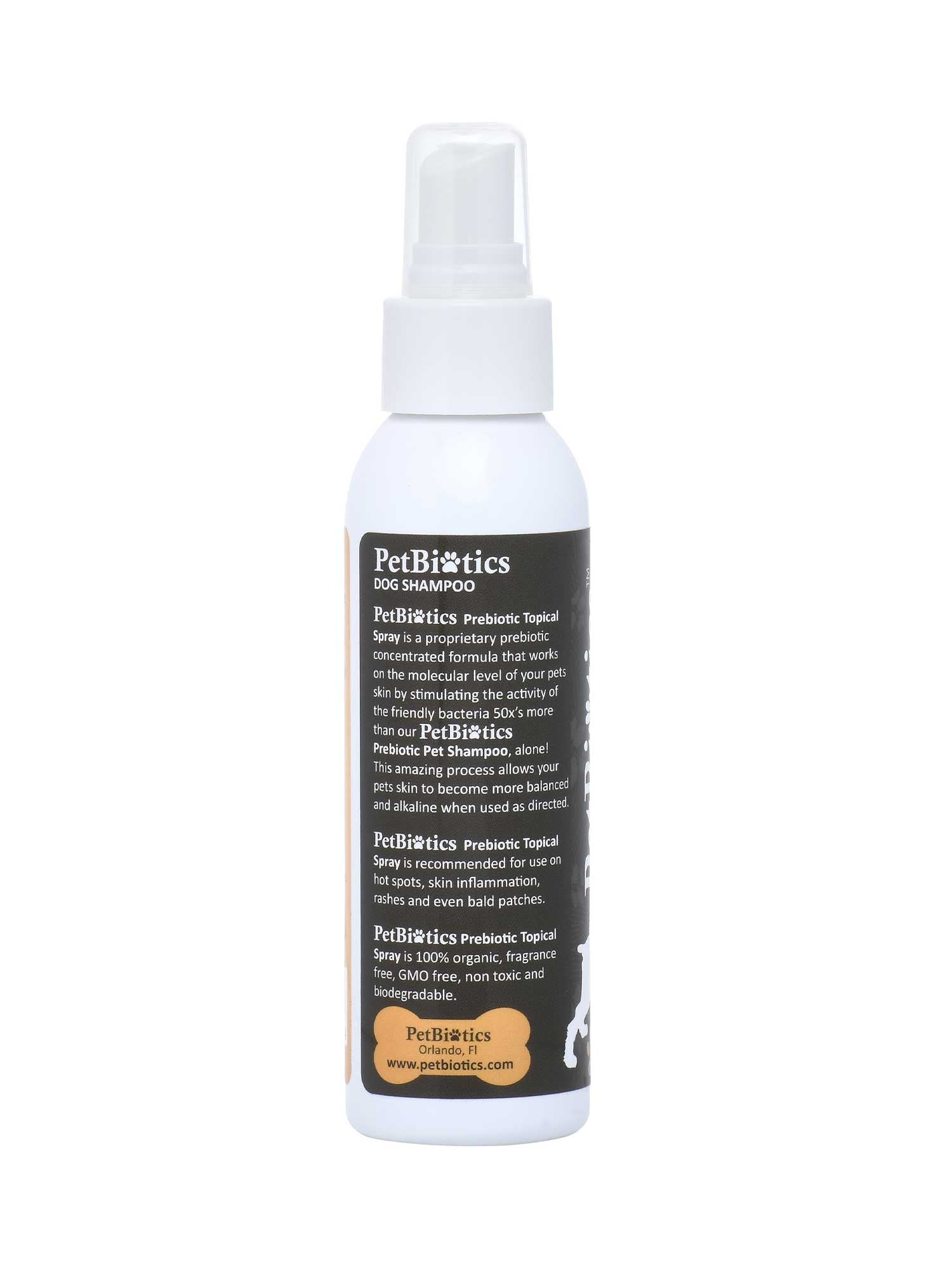 Petbiotics Prebiotic Topical Spray for Dogs & Pets
