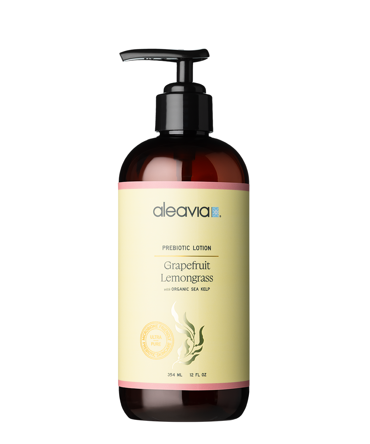 Aleavia Grapefruit Lemongrass Prebiotic Body Lotion | Lemongrass Lotion