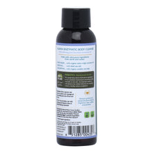 Aleavia Body Cleanse bottle (reverse)