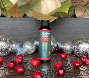 Aleavia Cranberry Body Cleanse displayed on a festive table
